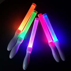 LINLI 15 Different Colors 10 Zone Control LED Flashing Light Stick Wireless Remote Controlled Glow LED Stick