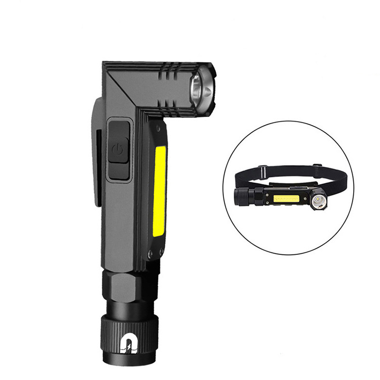 Rechargeable  Rotate Portable Magnetic Light Flashlights with Magnetic Base LED Work Light