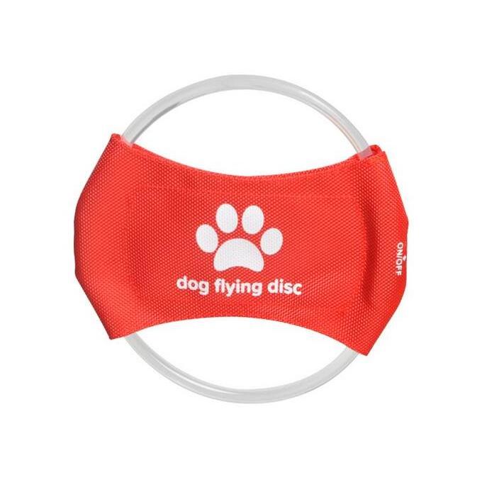 Outdoor Freestyle Sports Glowing Dog Flying Disc Dog Flying Ring Chew Toys Dog Led Toys