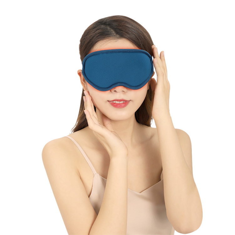 Health Products Recycled Eye Care Hot Compress Self Heating Reusable Electric Heated Steam Sleep Eye Mask