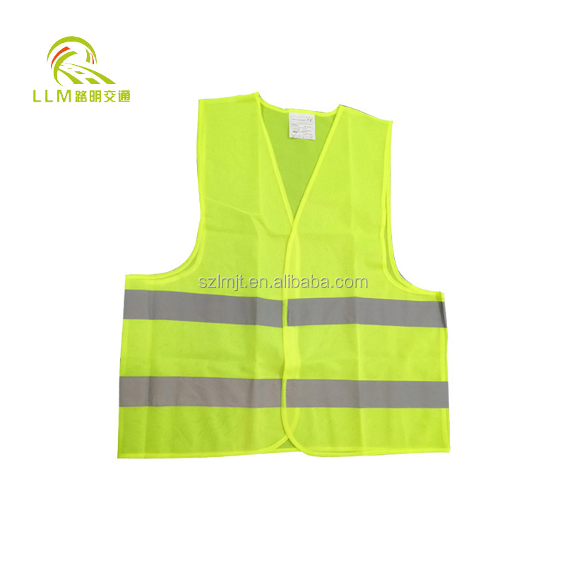 Wholesale Vest High Visibility Reflective Tape Security Vest Workwear Construction Clothing Safety Vest