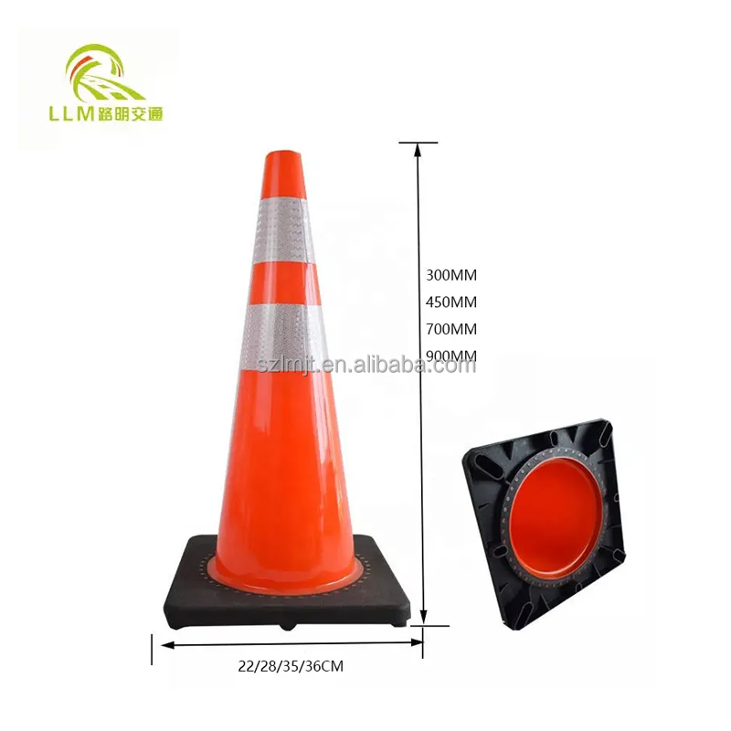 PVC Safety Used Traffic Cone For Safe Protection