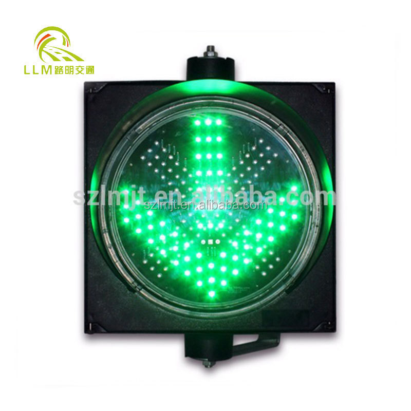 Wholesale high quality LED traffic red cross green arrow tunnel toll station signal light