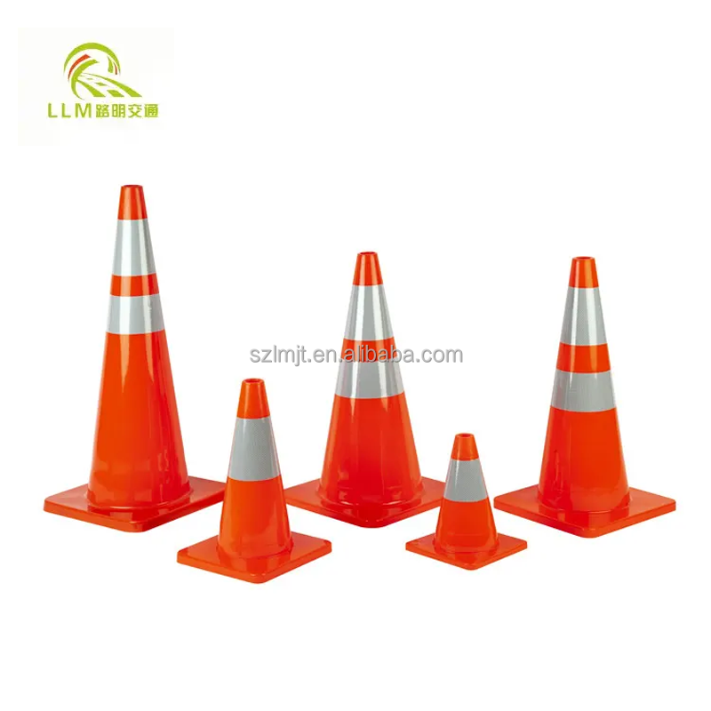 PVC Safety Used Traffic Cone For Safe Protection