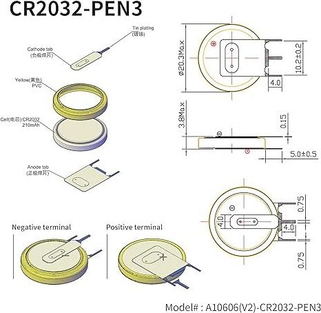 Button cell battery Lithium 3 volts coin batteries CR1625 CR1620 CR2032