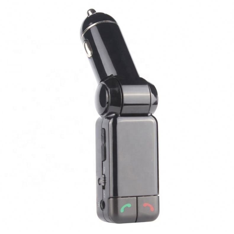 Car BT FM Transmitter Hands Free BT Car Kit MP3 Audio Player Wireless Modulator USB Charger BC06 for Mobile Phone