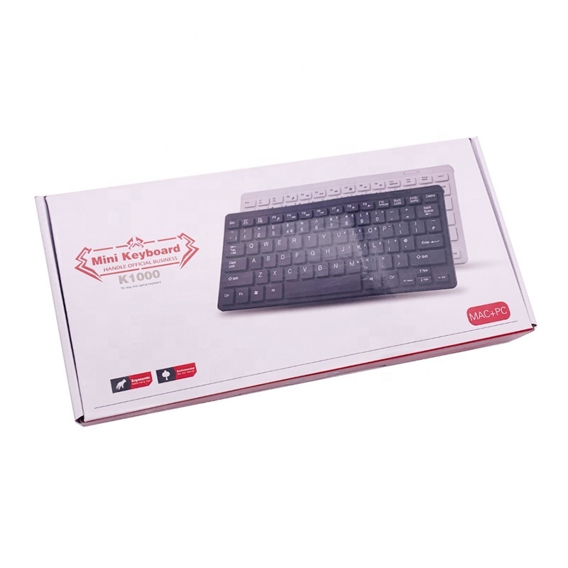 Ultra Thin Type Wired Small Keyboard Multimedia Mini Keyboard Usb External Laptop Wired Mini Keyboard