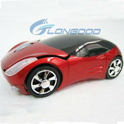 Wireless Optical Car Mouse 1600dpi 3D USB 2.4G Laptop