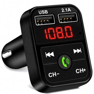 3.1A Dual USB Car Charger handsfree Car Kit Mp3 Player  FM Transmitter Wireless FM Transmitter BT car MP3 player