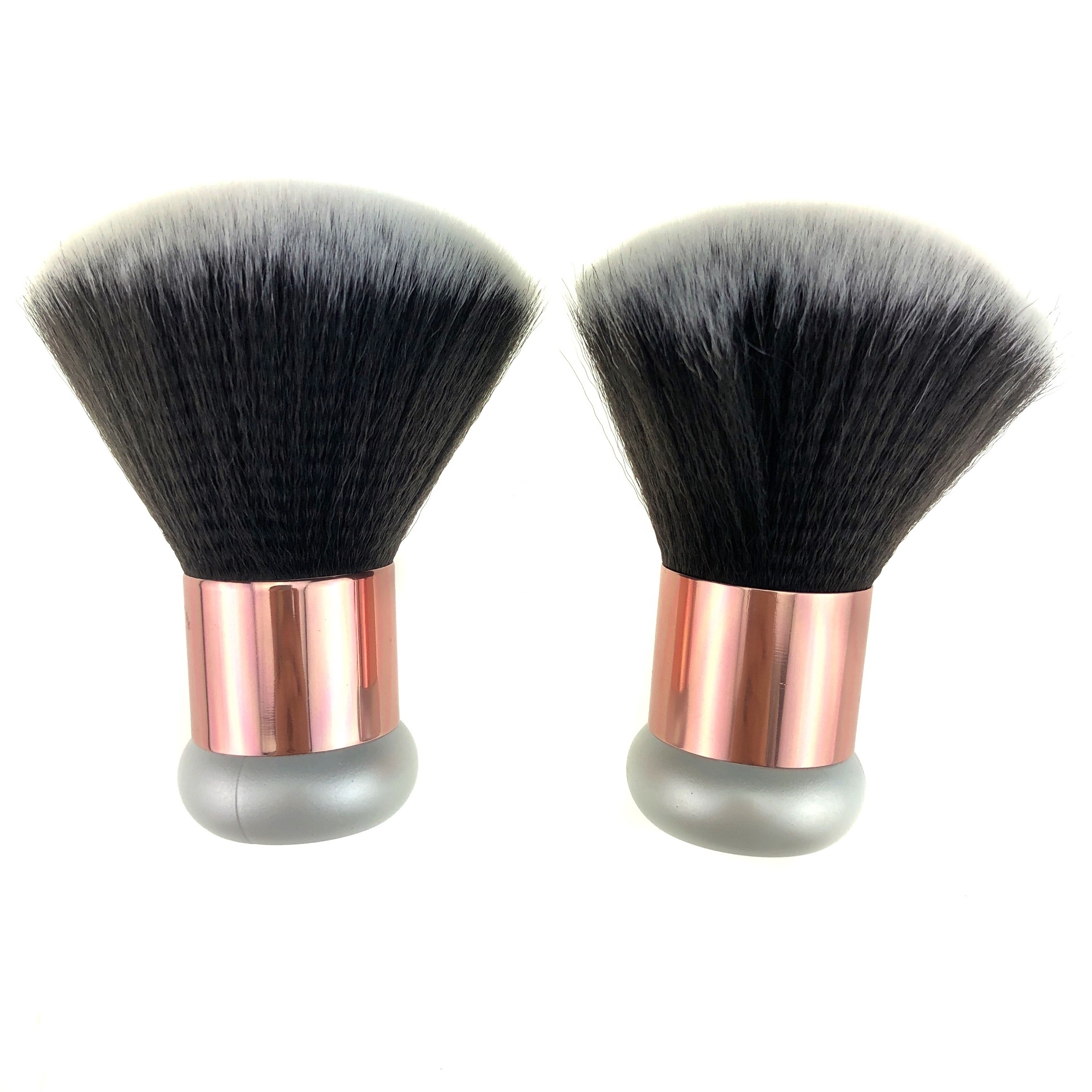 gold personalized professional private label vegan body large big kabuki brush