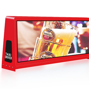 Car top outdoor led display screen advertising signs p2 p2.5 p3 p4 p5 taxi roof topper led wall