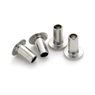 High Quality Rivets Manufacturer Galvanized Carbon Stainless steel Half round head Hollow Semi-tubular Rivets