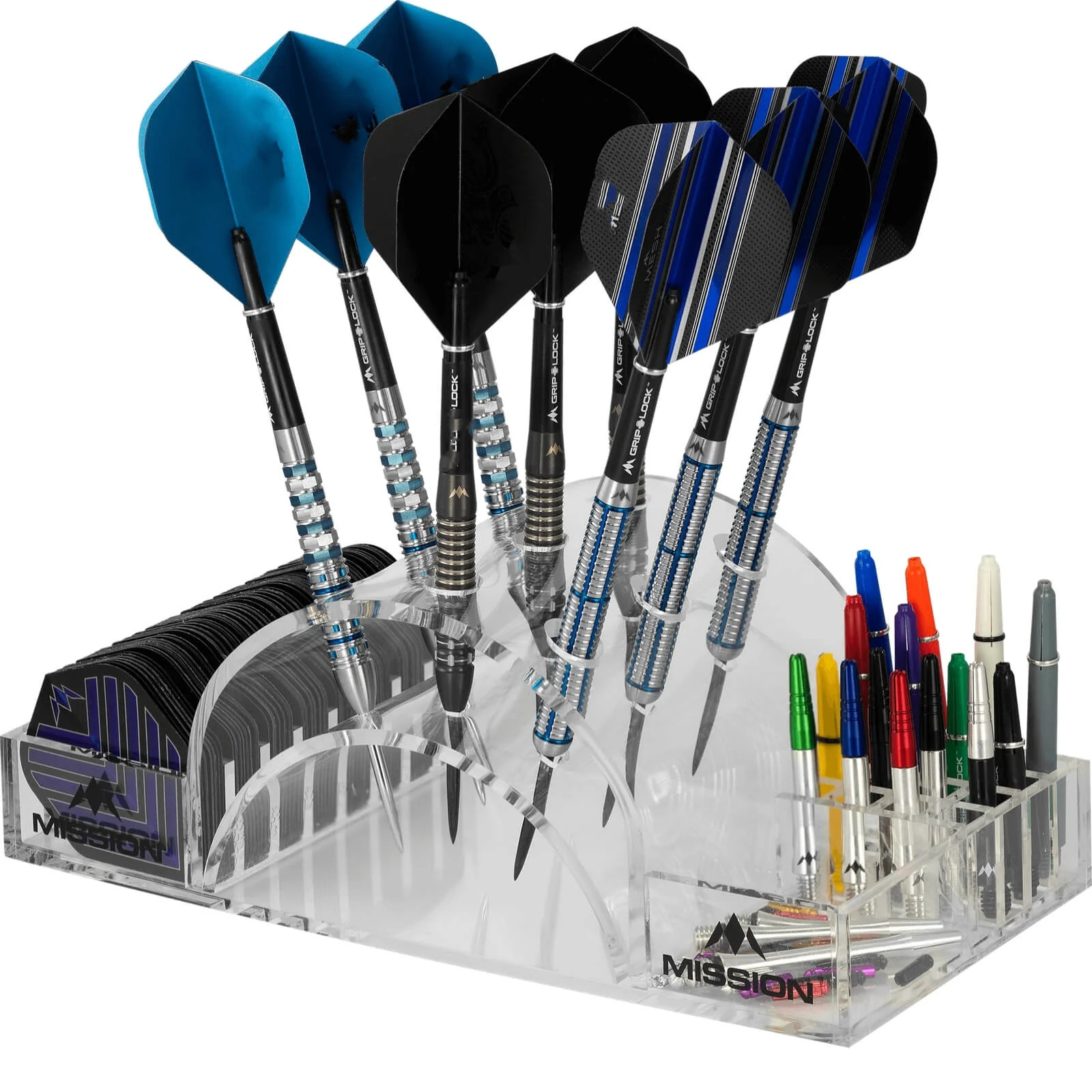 Darts Accessories Kit holder Clear Acrylic Holder Display Stand for  Steel Point Darts & Soft Tip Darts  display rack