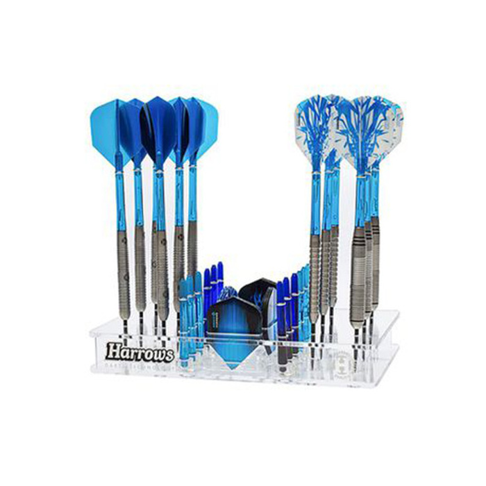 Darts Accessories Kit holder Clear Acrylic Holder Display Stand for  Steel Point Darts & Soft Tip Darts  display rack