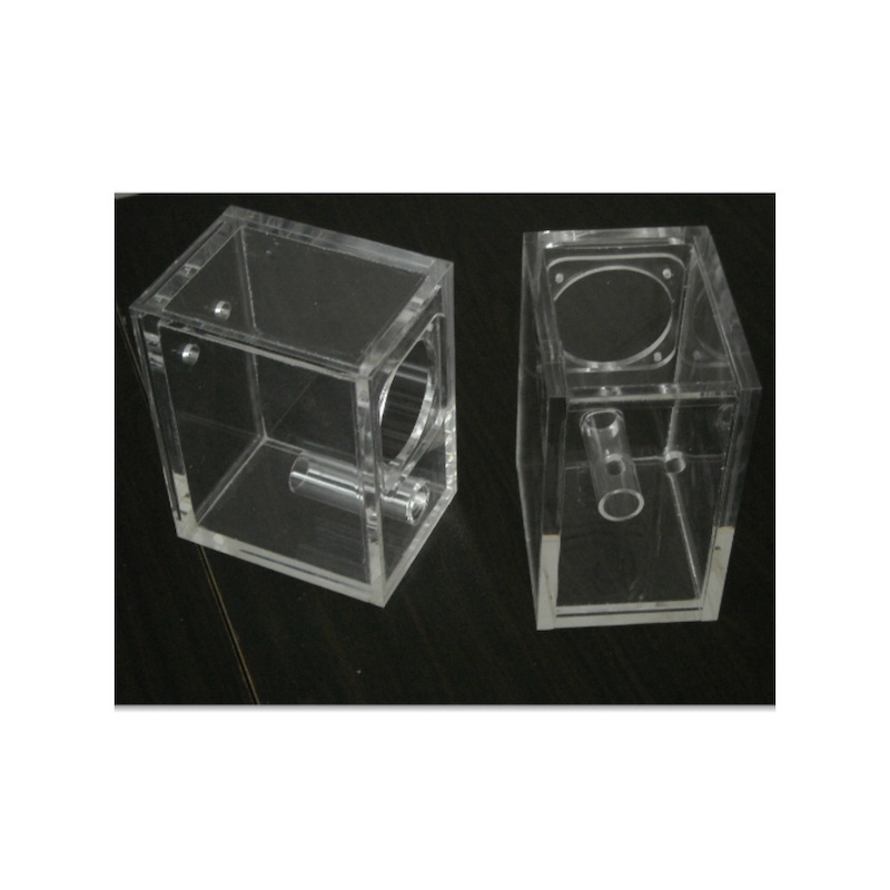 clear pmma diy speaker case creative custom size  plexiglass shell box