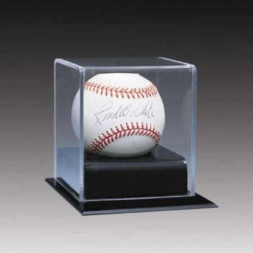 Acrylic Baseball Holder Display Case/Plexiglass Cube Basketball Holder/Clear Acrylic Football Display Box