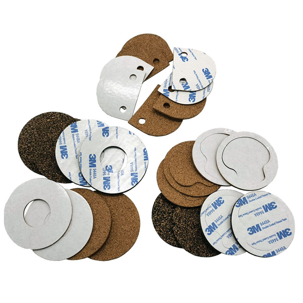 Die Cut High Quality Waterproof  Cork Rubber Gasket Material