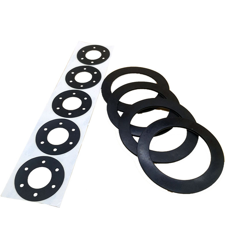 Custom Anti Slip Silicone Rubber Washer Die Cutting Silicone Rubber Pad Silicone Rubber Gasket