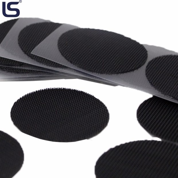 Self Adhesive Tapes Round Hook and Loop Dots Sticky Back Coins for School Classroom Office Home