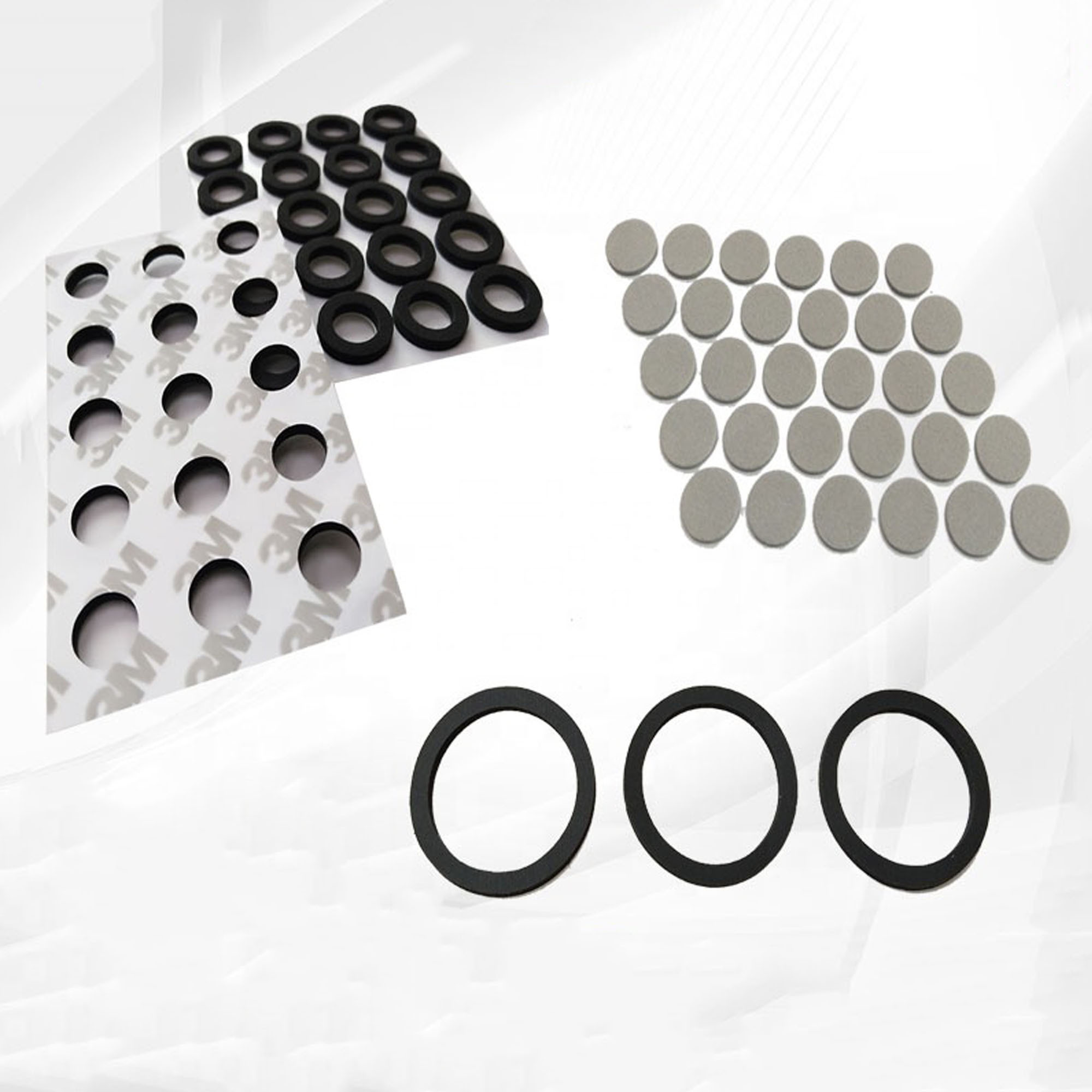 Customizable Self Adhesive Rubber Foam Seal O Ring