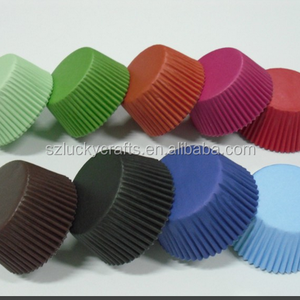 Stock White,Black,Pink,Red,Blue,Green,brown muffin paper cupcake liner muffin baking cup mould cake case baking supply