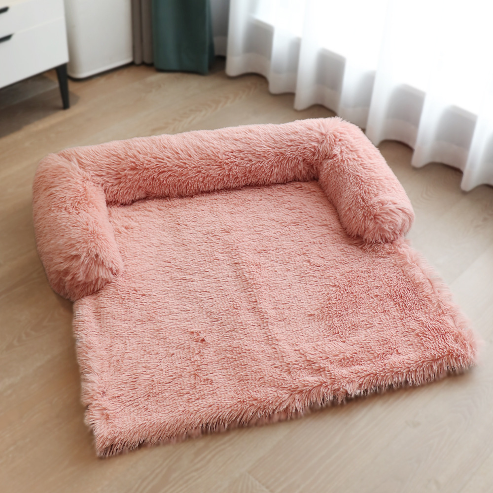 2021 Dog Cat Pet Blanket Sofa Cushion Mat Plush Multifunction Calming Furniture Protector Pet Bed