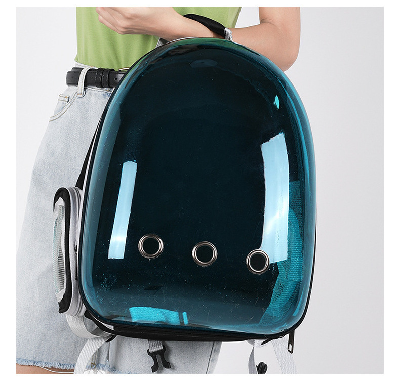 2021 Outdoor Airline Approved Travel Plastic Dog Pet Backpack  Bags Cat Carrier