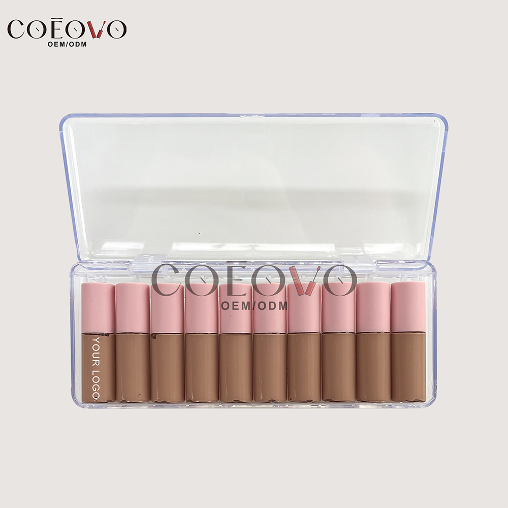 COEOVO mini tube make up vegan foundation waterproof full coverage foundation liquid foundation