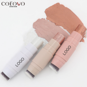 COEOVO 8 Color custom glitter pastel highlighter makeup Highlighter stick