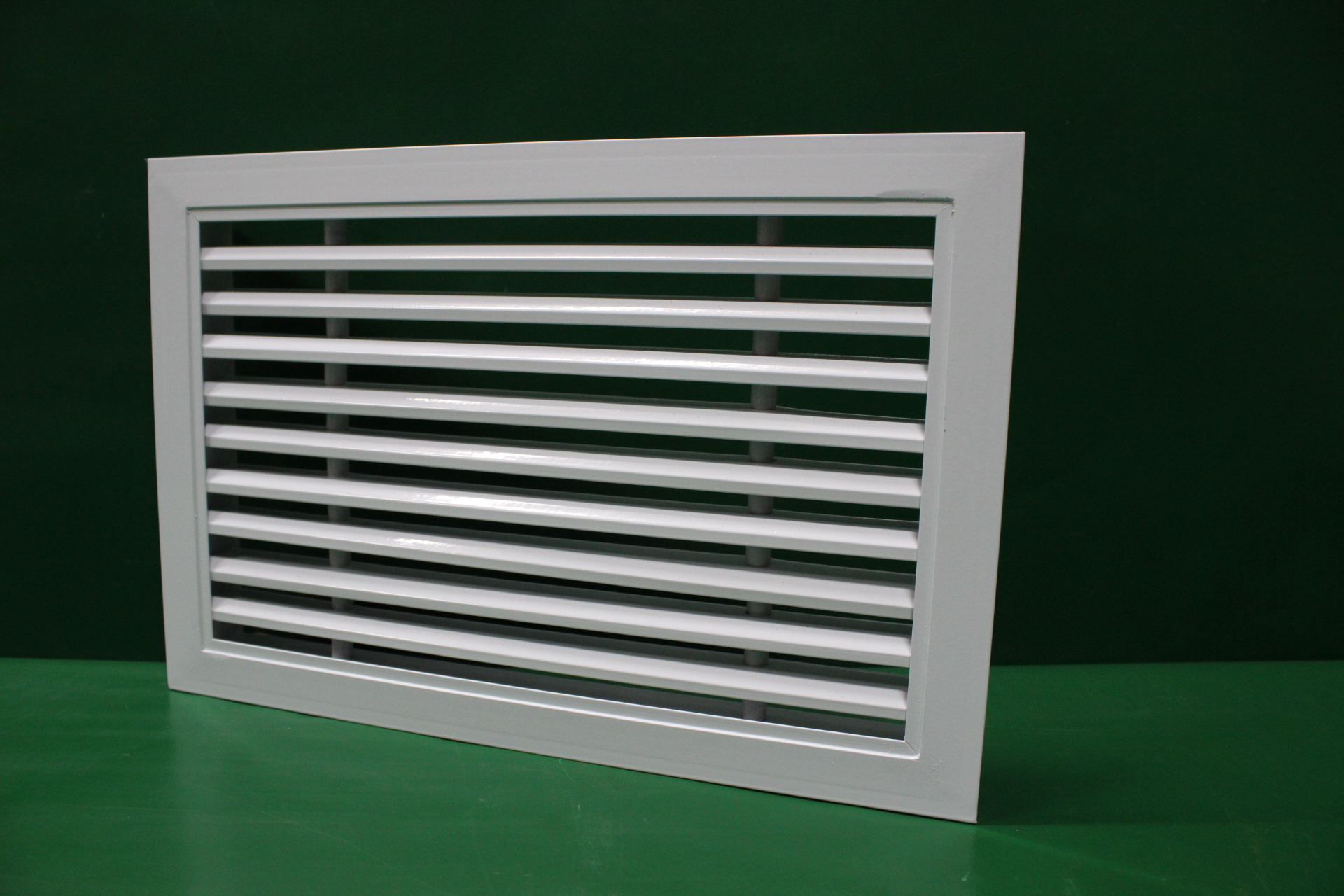 Exhaust air Aluminum waterproof louvers 30 Degree Angle Air Vent Grille with Fixed Bars