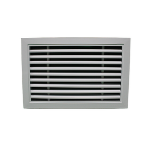 Exhaust air Aluminum waterproof louvers 30 Degree Angle Air Vent Grille with Fixed Bars