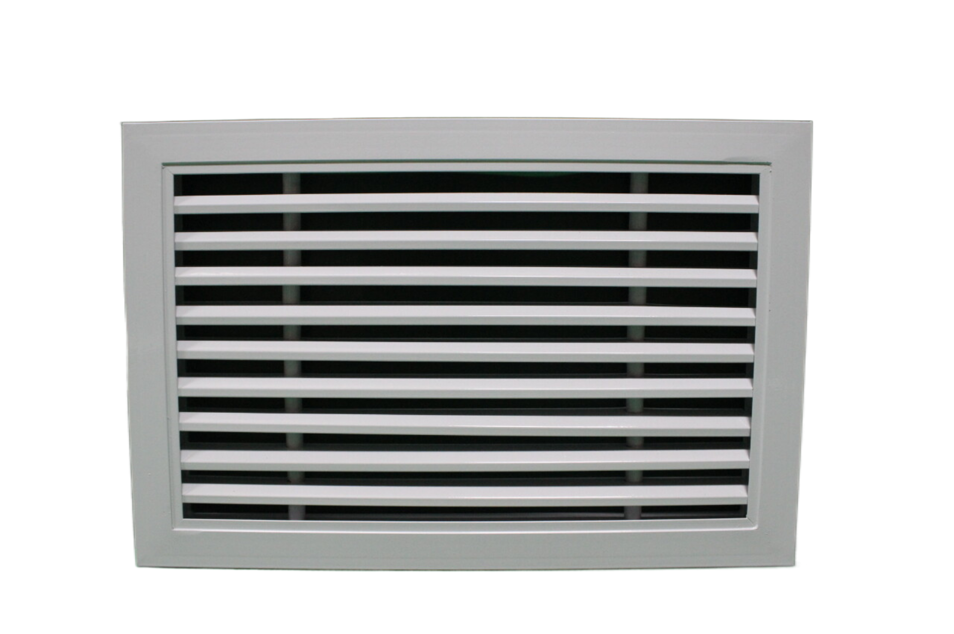 Aluminum waterproof louvers 30 Degree Angle Air Vent Grille with Fixed Bars