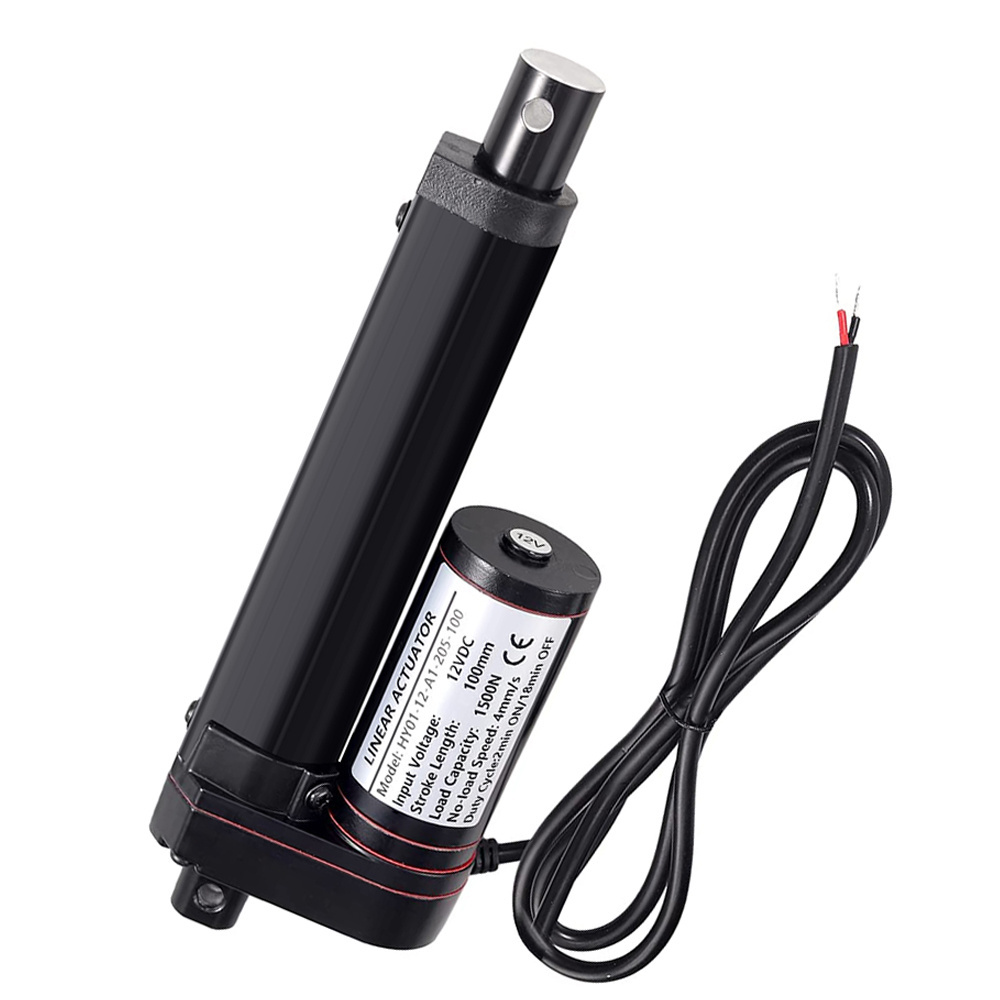 DC 12V 24V Electric Motor Factory Widely Used Fast Delivery Good Price Small Electric Hydraulic Push Rod Hydraulic Cylinder