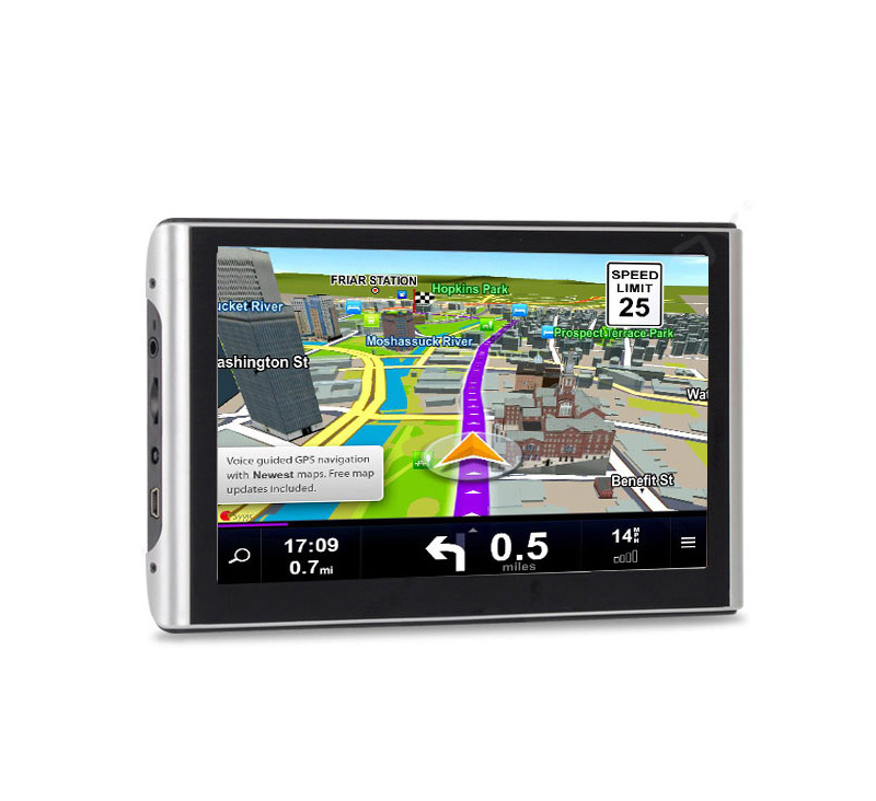 7 inch Truck GPS Navigator Device Universal Mediatek Navigation GPS with RAM 256MB ROM 8GB Ebook Reader EU/US Map