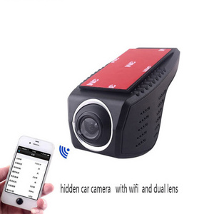 Novatek 96655 IMX 323 Sensor WIFI Dual Lens Recorder Car Camera Full HD 1080P Dash Cam