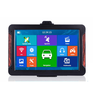 Latest Map 7 Inch Capacitive Screen Car GPS Navigation 8GB 256MB Satellite Navigation Truck GPS Navigator Device