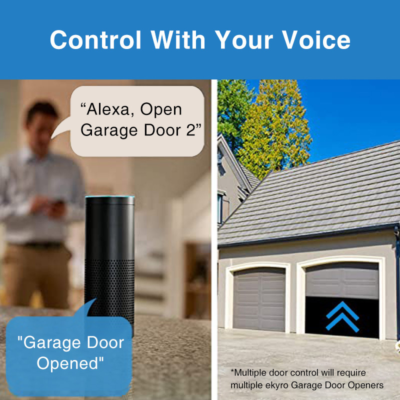 WIFI Smart Garage Door Switch Tuya Wireless Remote Control Switch Support Alexa Google Home