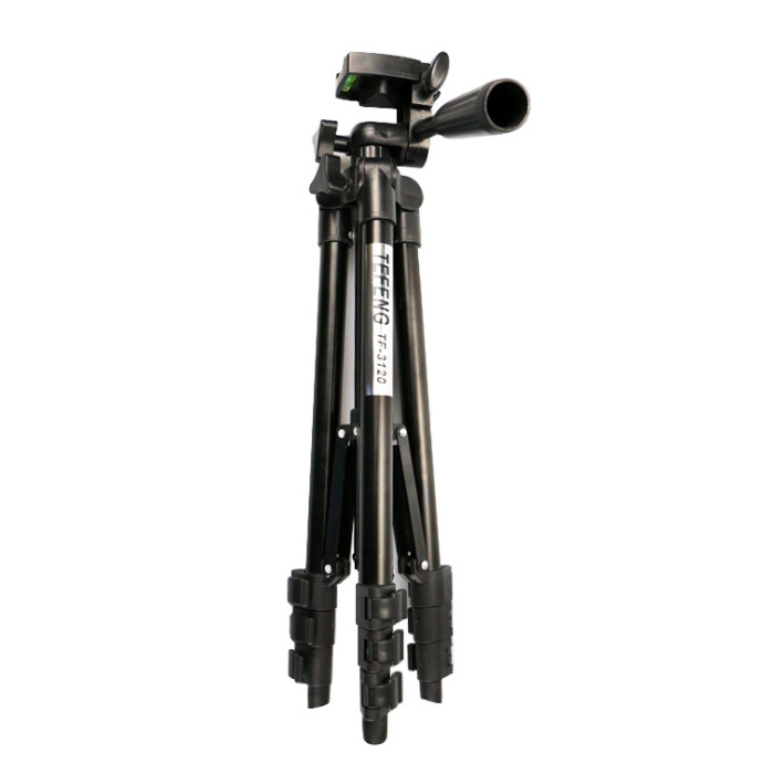 Weifeng 3120 black aluminum video camera tripod