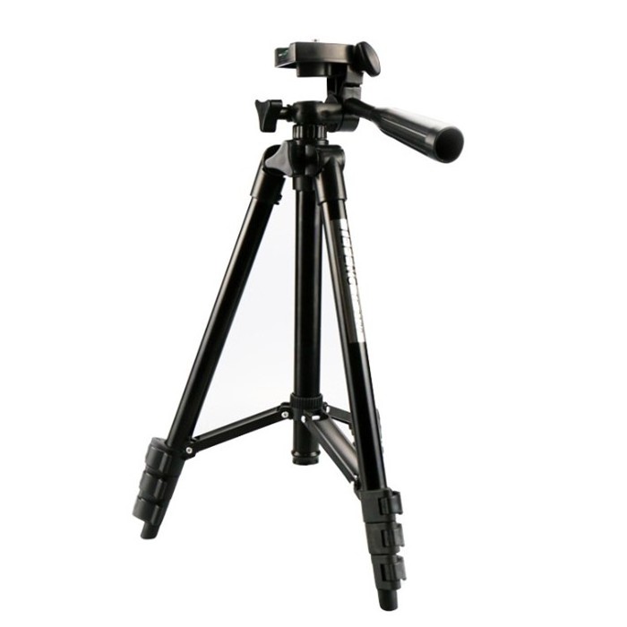 Weifeng 3120 black aluminum video camera tripod