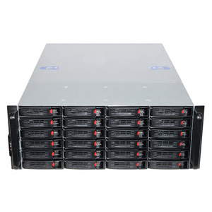 4U 24 Bays Hot swap Server Case high Storage rackmount Chassis XCH CHIA machine