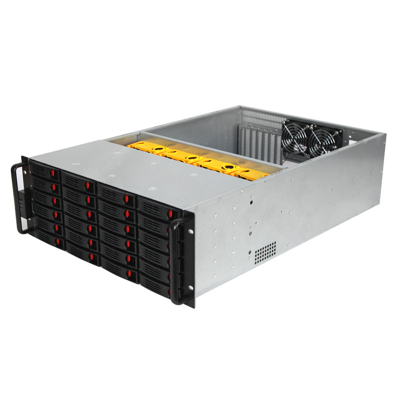 4U 24 Bays Hot swap Server Case high Storage rackmount Chassis XCH CHIA machine