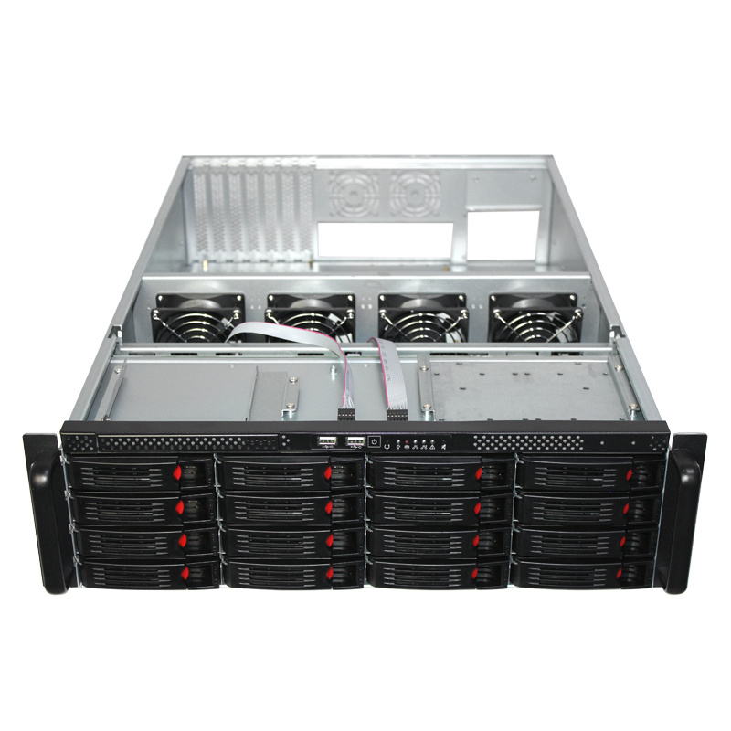 3U Storage Server Chassis with Hotswap for Hard Disk rackmount server case PC case with 16-bay