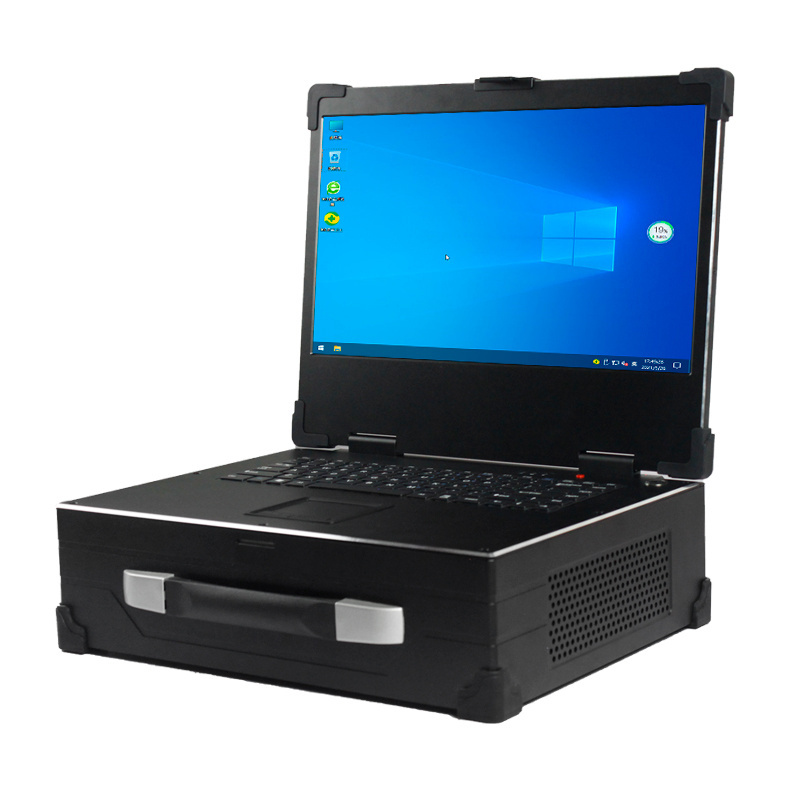 16.1 inch server chassis rugged laptop rugged type chassis military standard industrial computer portable computer