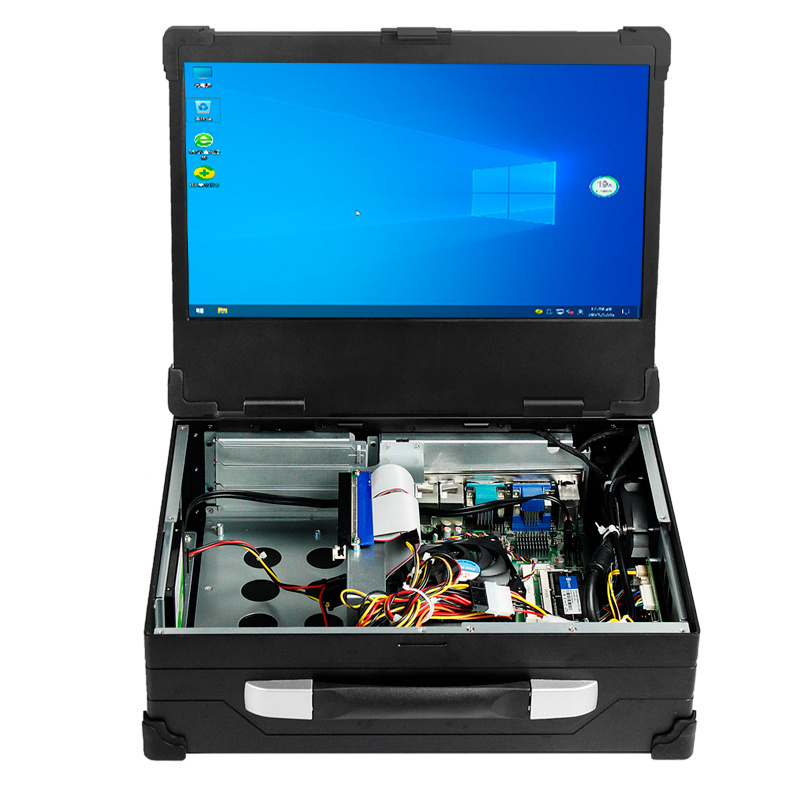 16.1 inch server chassis rugged laptop rugged type chassis military standard industrial computer portable computer