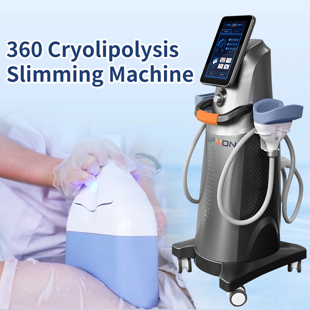 New arrival products 360 cryo slimming machine fat freezing machine cryolipolyse 360 vacuum cellulite fat burning machine