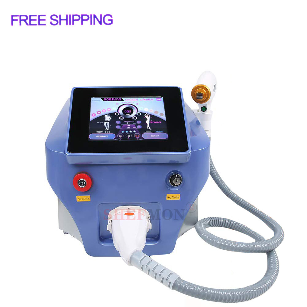 Unique Shell Hair Removal Diode Laser 3 wave 755 808 1064 Portable Hair Removal 808 Laser Diodo Machine