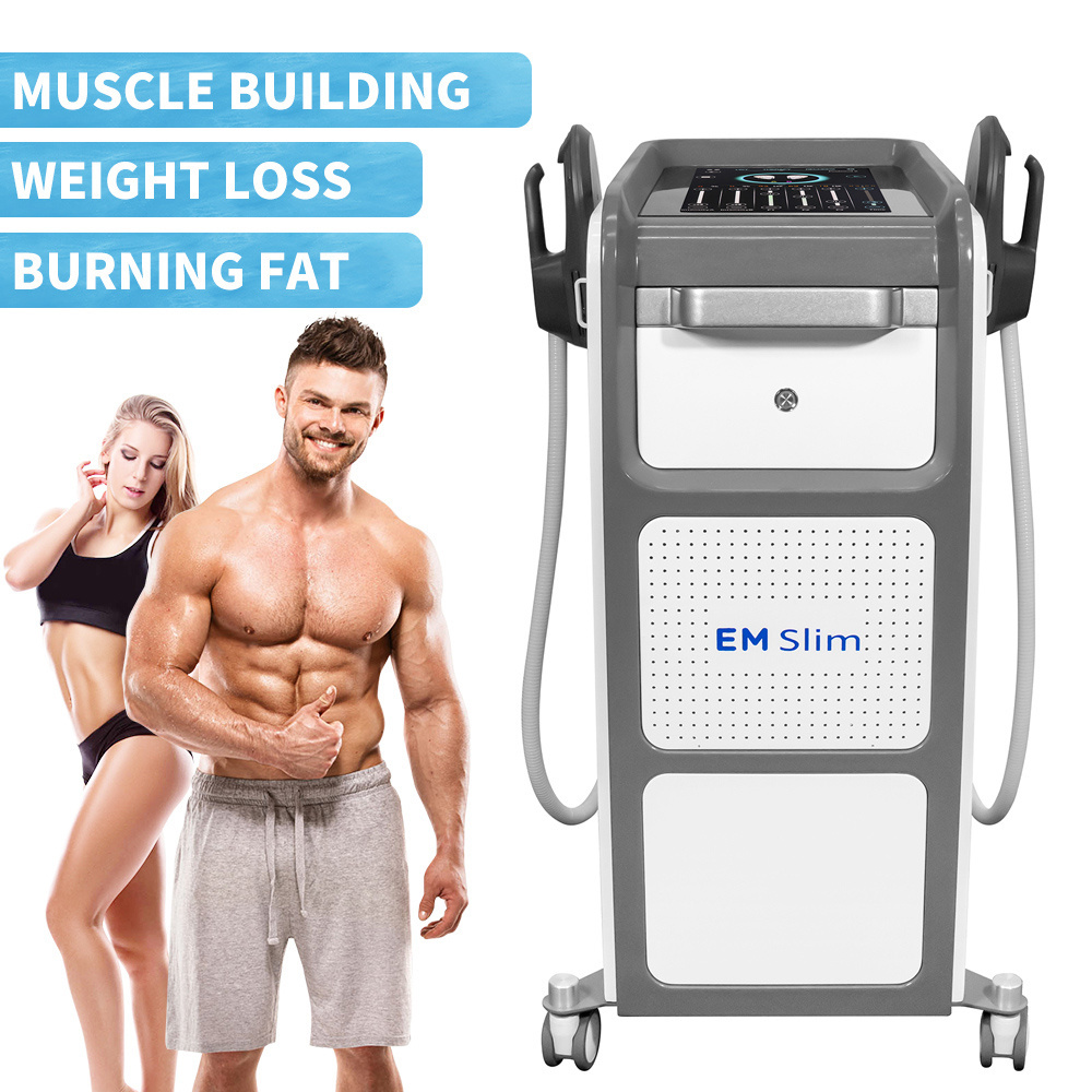 Best seller products emslim neo ems body sculpting muscle building fat burning machine 2 handles ems slimming machine