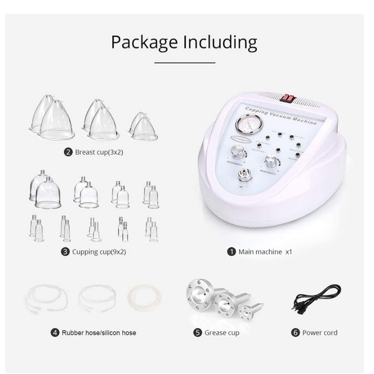 Hot Sale Buttock Breast Enlargement Massage Body Vacuum Cupping Therapy Vacuum Butt Lifting Machine / Breast Enhancement Machine