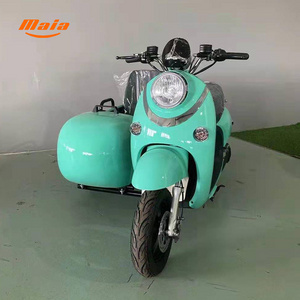 Factory Sale 1500w Side Car Sidecar 3 Three Wheel Electric Scooters China Zongshen 3 Wheels Chopper Motorcycle with Side Car Eec