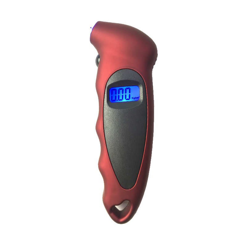 150 PSI Digital Tire Pressure Gauge 4 Settings with Non-Slip Grip and Backlit LCD-Button Cells